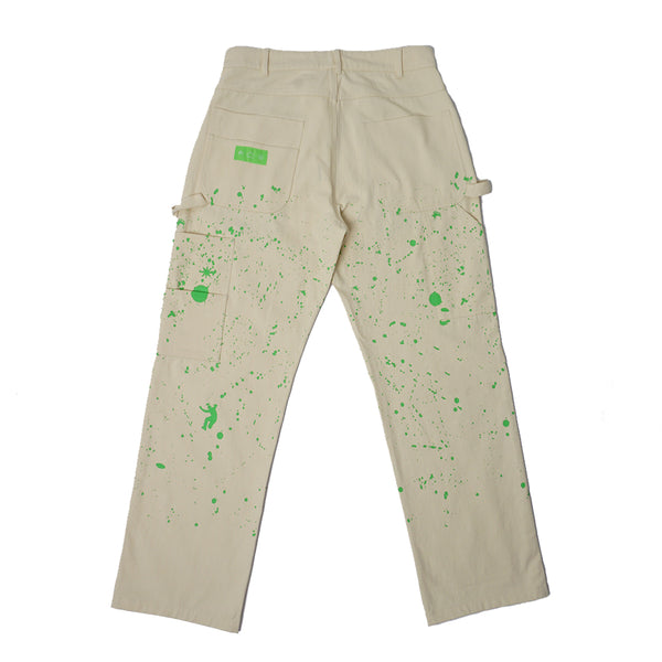 Mister Green for Union Tokyo - Splatter Pant - Vintage White