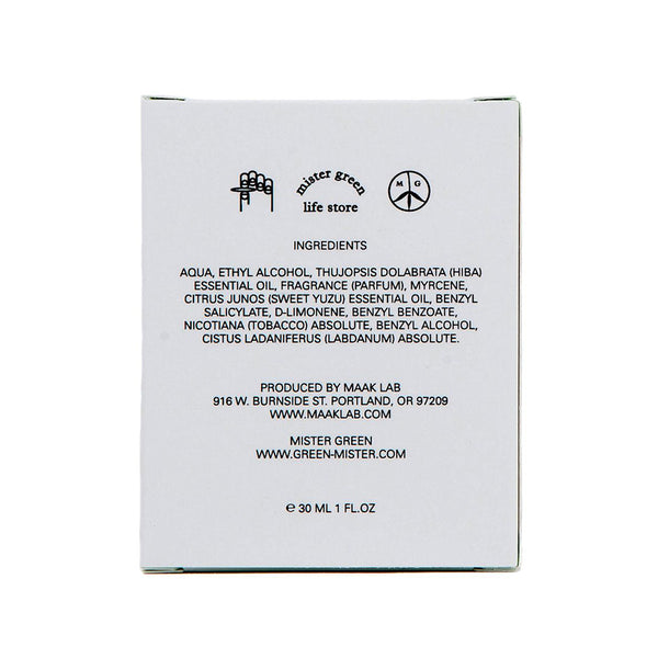 Mister Green - Fragrance No. 2 - Midori San Parfum 30 ML