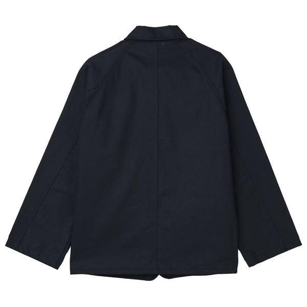 Alterior - Herringbone Shop Jacket - Navy