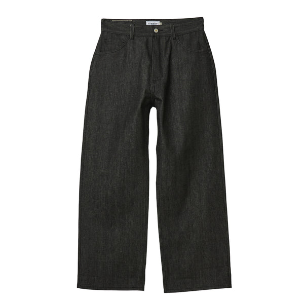 Alterior - Cone Mills White Oak Wide Trouser - Black/Indigo