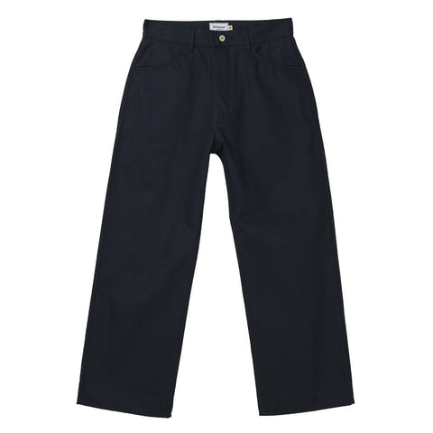 Sturla - Twisted Seam Trousers - Charcoal Flocked Nylon