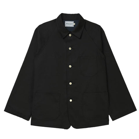 Alterior - British Millerain Shop Jacket - Black/Navy