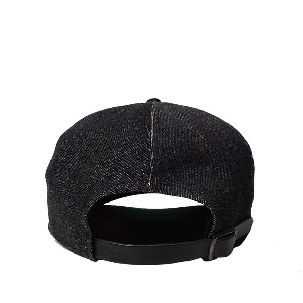 Thheme/Alterior - Cone Mills White Oak Denim 6-Panel Cap - Black
