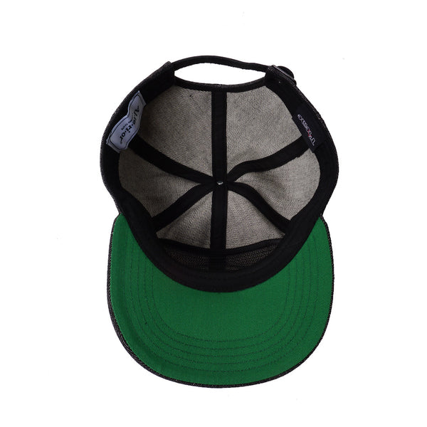 Thheme/Alterior - Cone Mills White Oak Denim 6-Panel Cap - Black