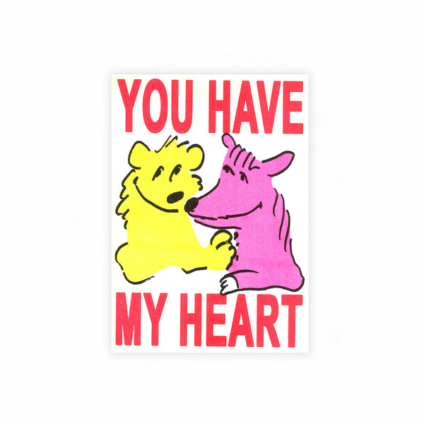 Clara Knör - "You Have My Heart" Greeting Card