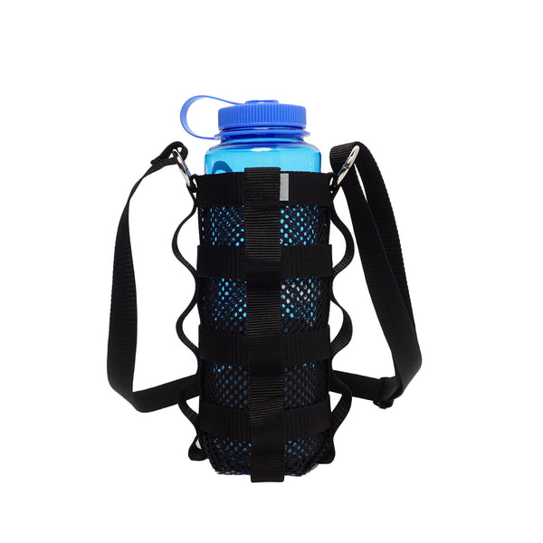 555 for you - Tall Bottle Sling Bag - Black