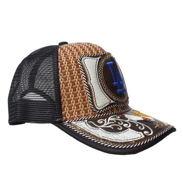 Alien Libros & Co - Dodgers Mesh Cap - Brown / Black