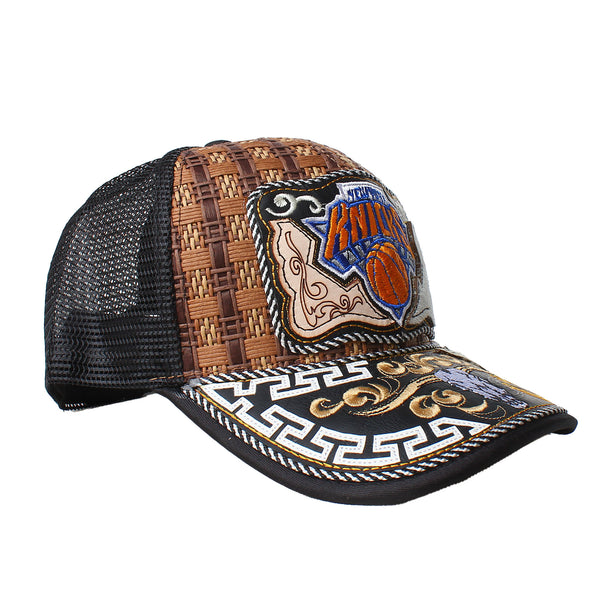 Alien Libros & Co - Knicks Mesh Cap - Brown / Black
