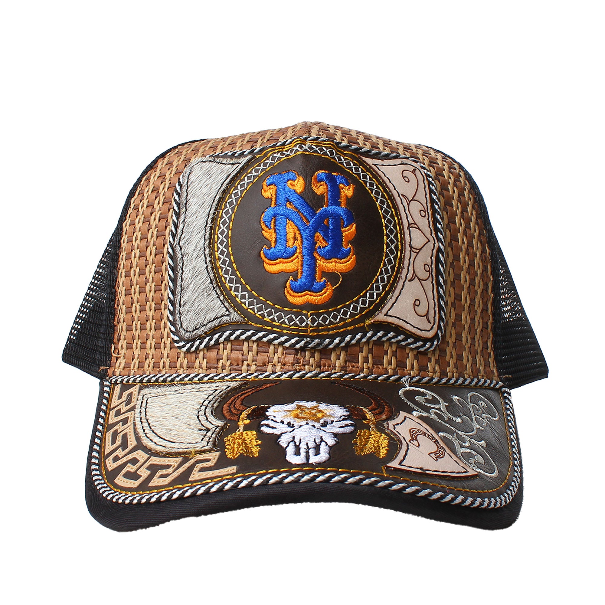 Alien Libros & Co - Mets Mesh Cap - Brown / Black
