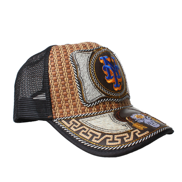 Alien Libros & Co - Mets Mesh Cap - Brown / Black