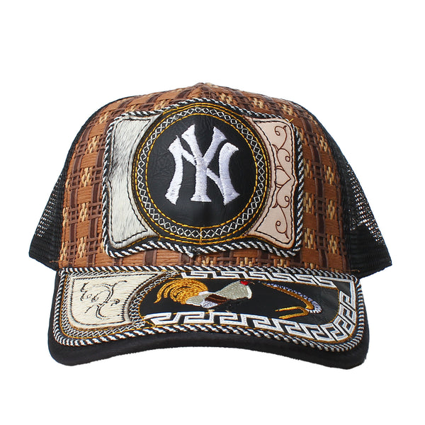 Alien Libros & Co - Yankees Mesh Cap - Brown / Black