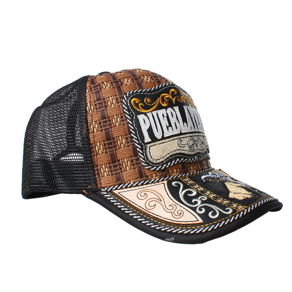 Alien Libros & Co - Puebla Yerrrr Mesh Cap - Brown / Black
