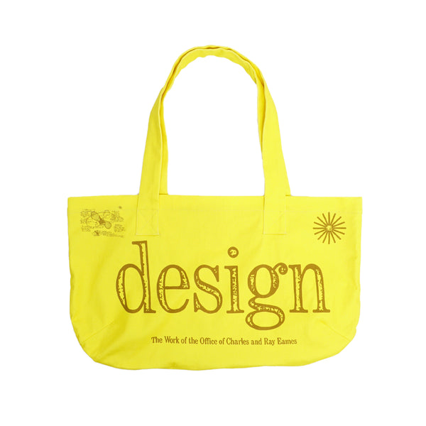 ALL CAPS STUDIO - Eames Design Tote Bag - Marigold