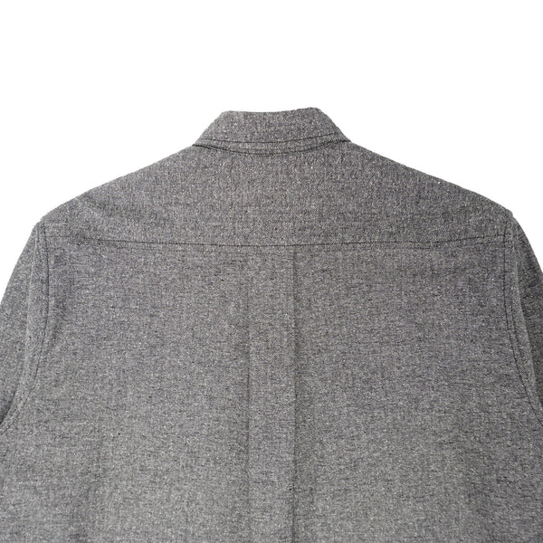 Alterior - Ace Button Down Shirt - Herringbone Twill - Charcoal