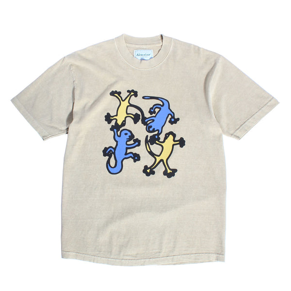 Alterior & Friends With Animals - Lizard T-shirt - Brown Basilisk