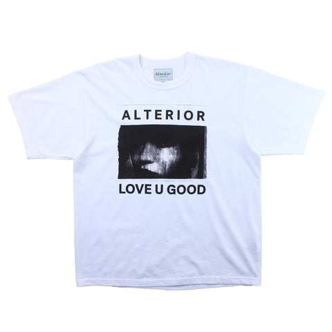 Alterior & Crack Gallery - Love U Good T-shirt - White