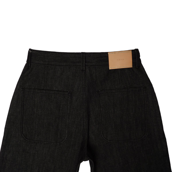 Alterior - Cone Mills White Oak Wide Shorts - Black