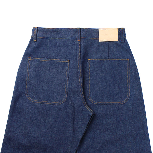 Alterior - Wide Denim Trouser - Cone Indigo