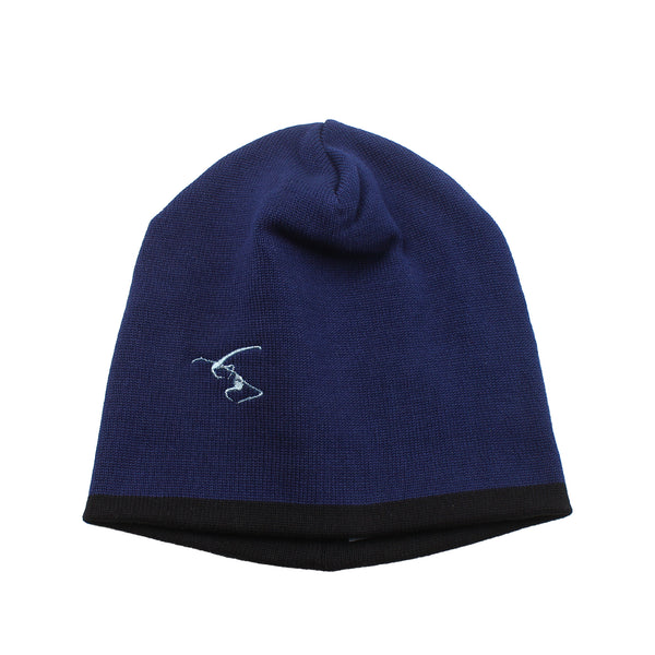 AOI Industry - Reversible Beanie - Navy/Black