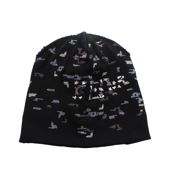 AOI Industry - Reversible Beanie - Navy/Black