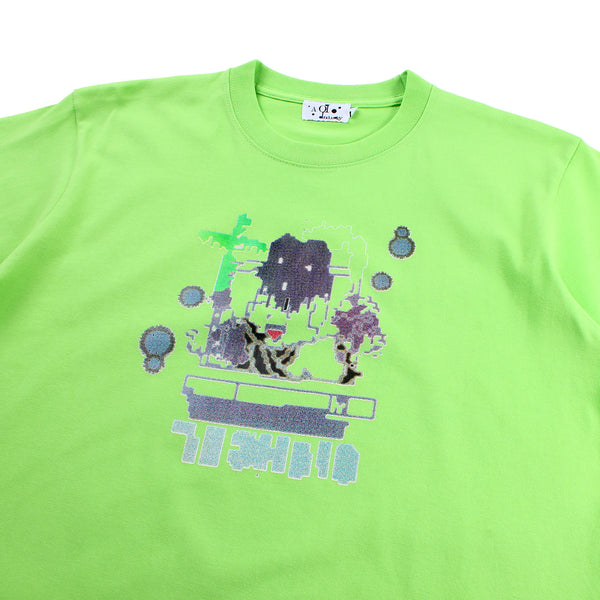 AOI Industry - Bug Techno T-shirt - Lime