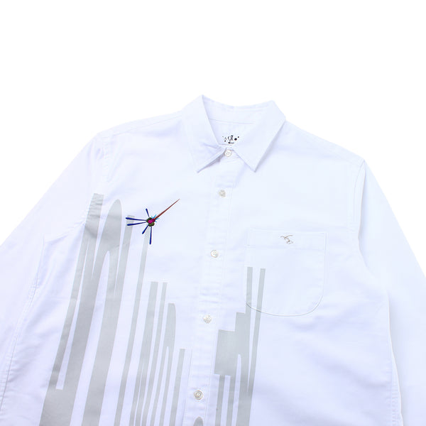 AOI Industry - AI26 Oxford Shirt - White