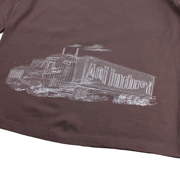 AOI Industry - Quit Your Job L/S T-shirt - Charcoal