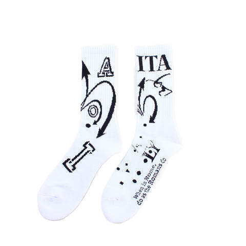 AOI Industry - Italy Sox - White