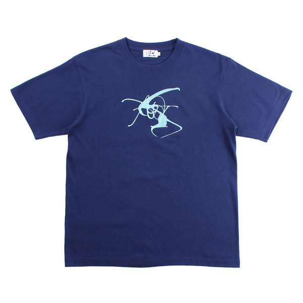 AOI Industry - Logo T-shirt - Indigo