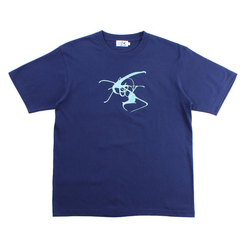 AOI Industry - Logo T-shirt - Indigo