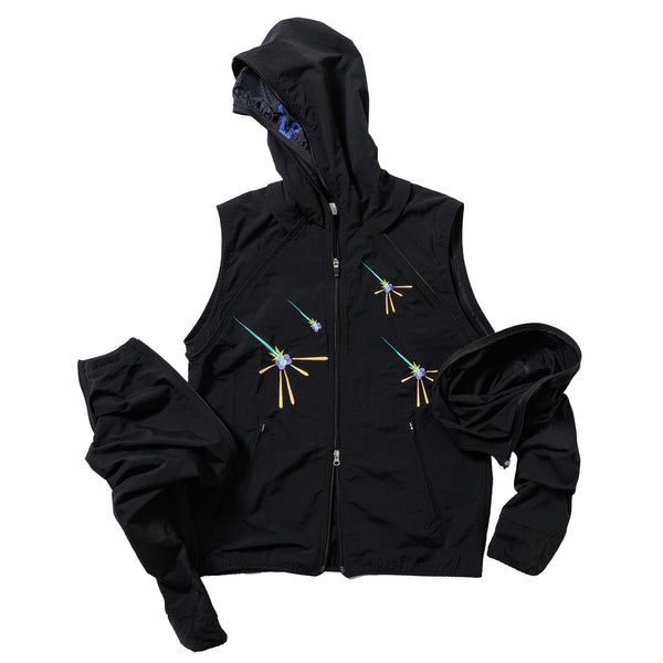 AOI Industry - Neutrino Nylon Jacket - Black