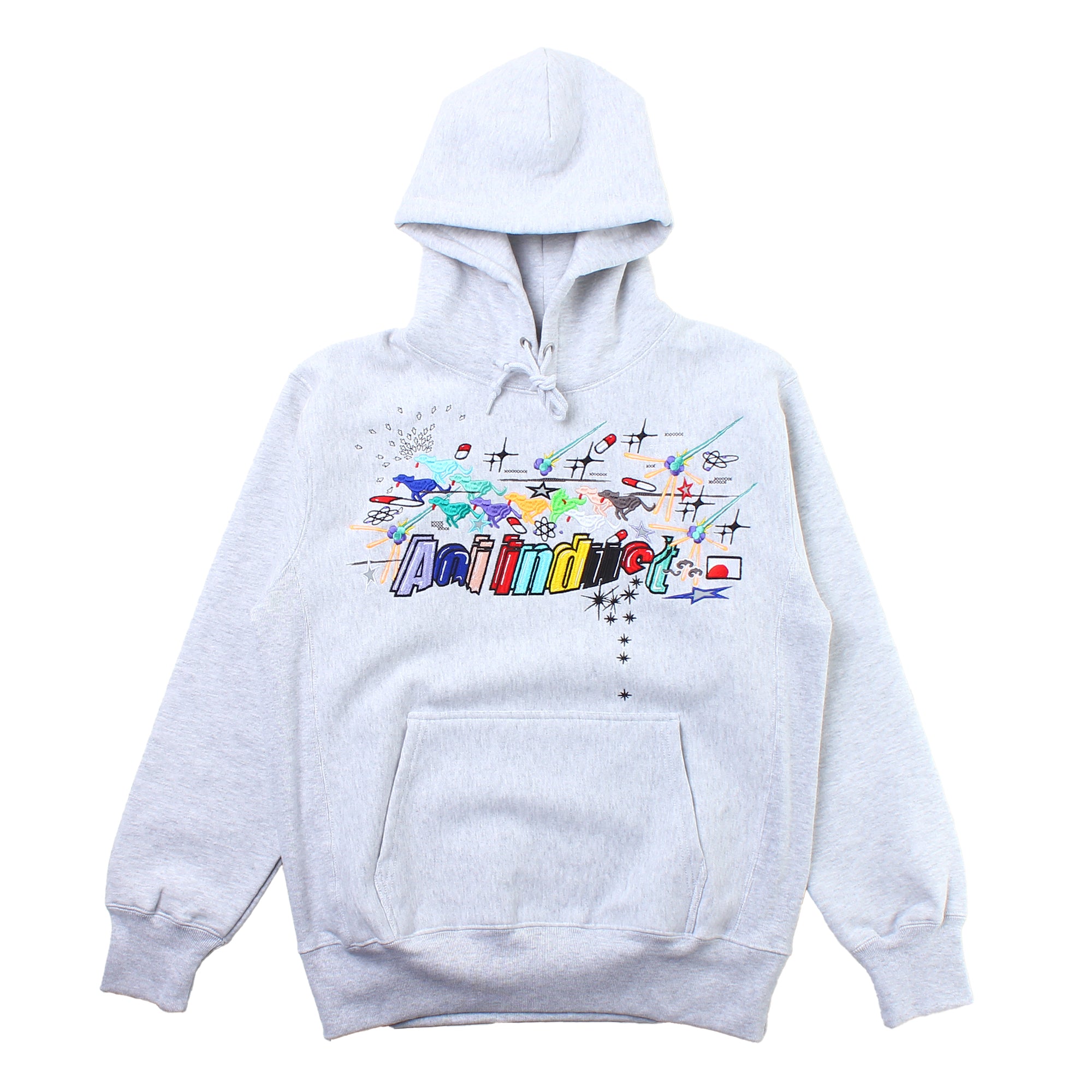 AOI Industry - Aoispeed Hoodie - Heather Grey