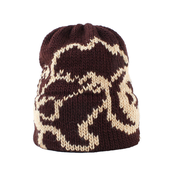 Bailey Goldberg & Alterior - Ram Wool Beanie - Brown
