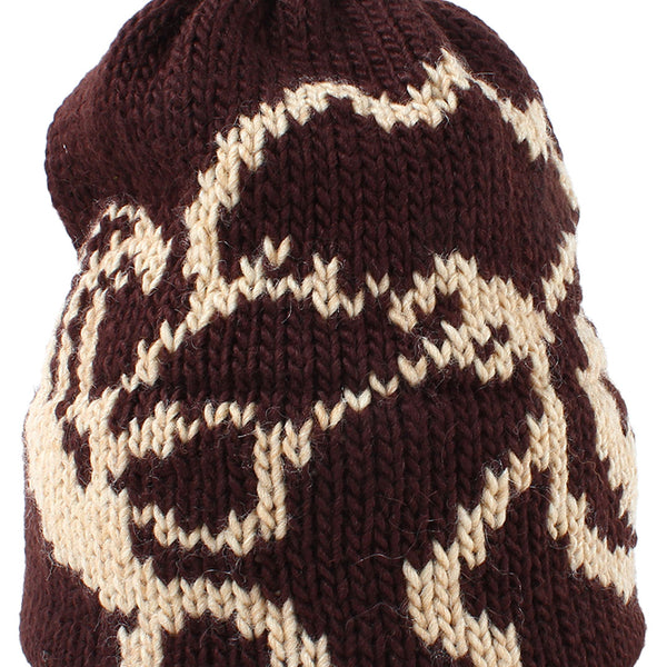 Bailey Goldberg & Alterior - Ram Wool Beanie - Brown