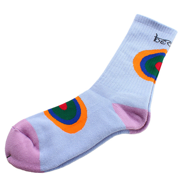 Bedlam - Circle Socks - Aqua