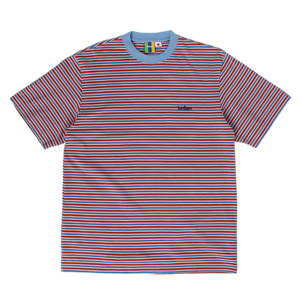 Bedlam - Sparky Stripe T-Shirt - Blue