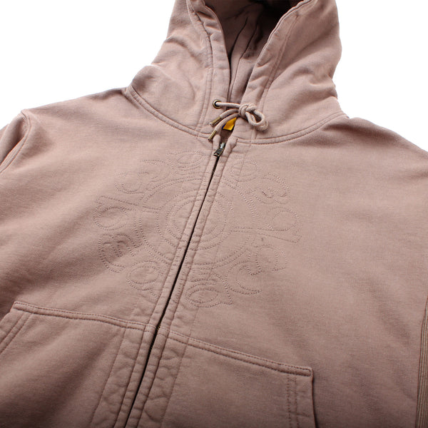 Bedlam - Zip Hood Sweatshirt - Light Brown