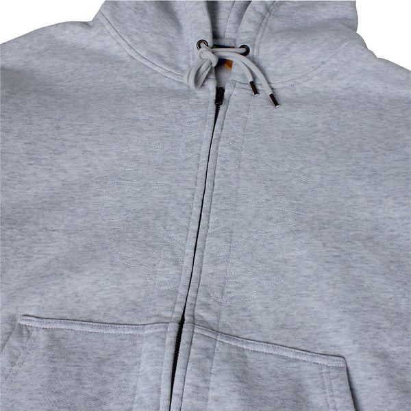 Bedlam - Zip Hood Sweatshirt - Ash
