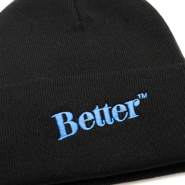 Better Gift Shop - "Standard Logo" Beanie - Black