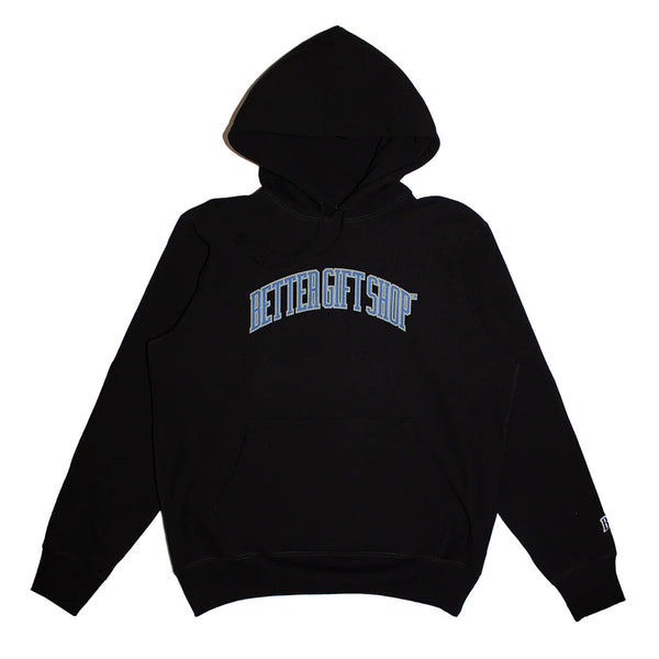 Better Gift Shop - "Gift Shop Collegiate" Hooded Sweatshirt - Black