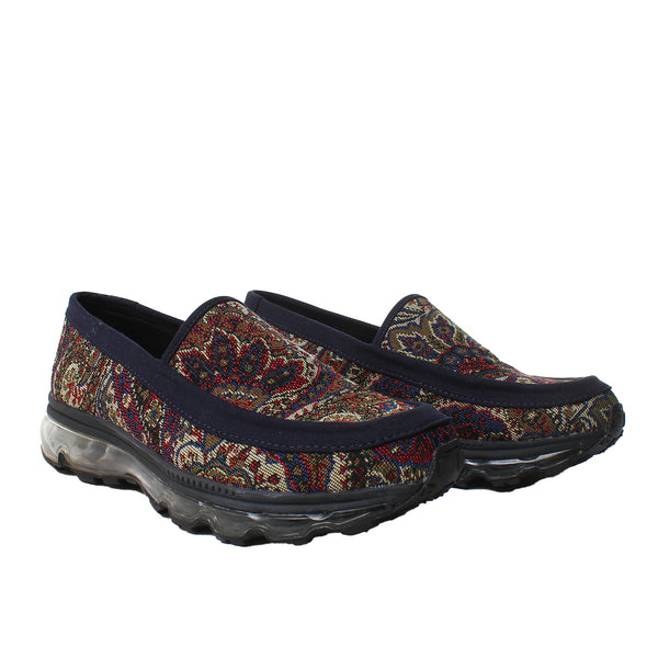 BLOHM x Tomo & Co. - BL-02TMS - Rat Sneaker - Navy Paisley