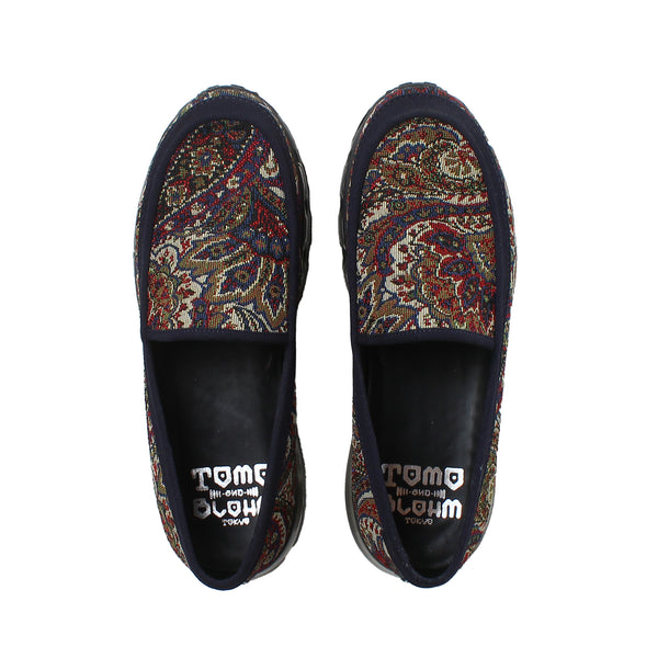 BLOHM x Tomo & Co. - BL-02TMS - Rat Sneaker - Navy Paisley