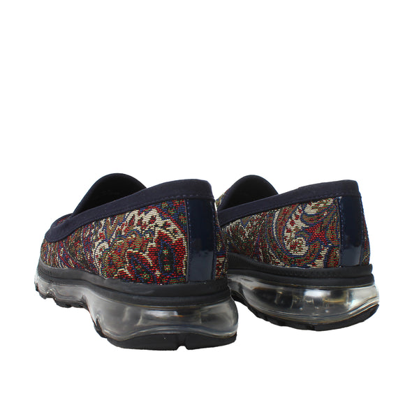 BLOHM x Tomo & Co. - BL-02TMS - Rat Sneaker - Navy Paisley