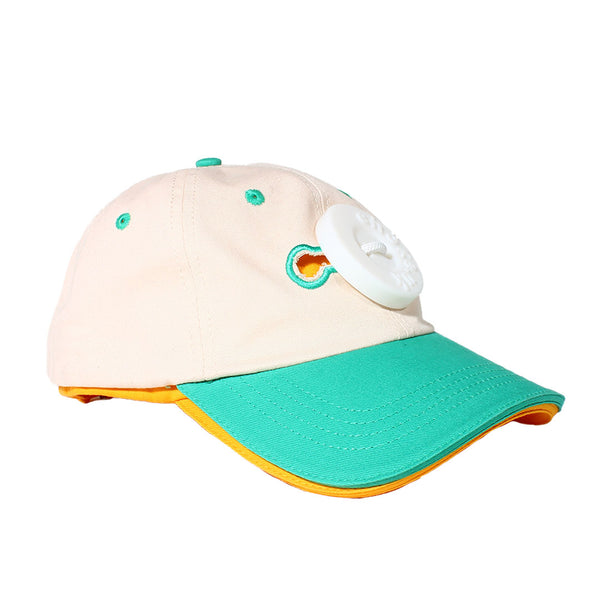 Chöke - Medium Button & Button Hole Cap Bundle - Yellow/Natural