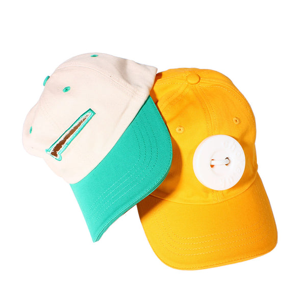 Chöke - Medium Button & Button Hole Cap Bundle - Yellow/Natural