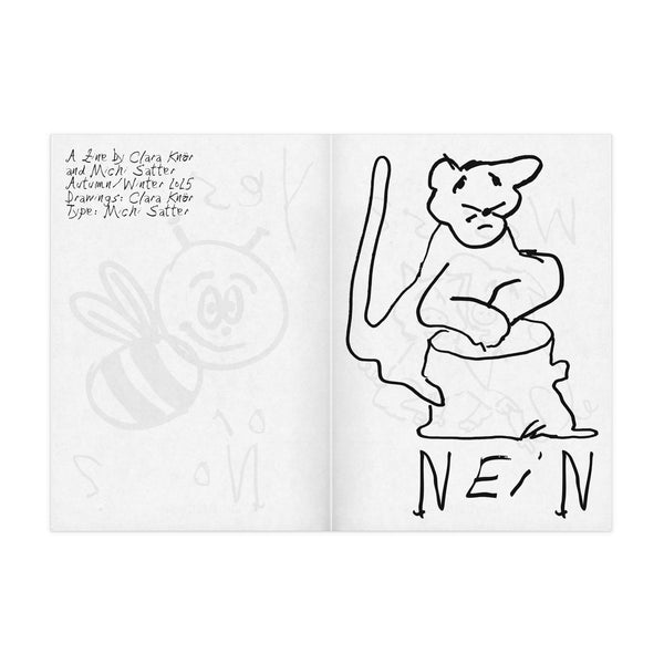 Clara Knör & Michael Satter - "Yes or No?" Zine