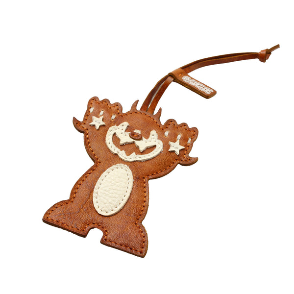 CodyCody - Leather Bag Charm - Brown