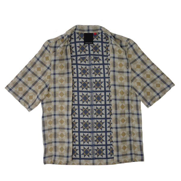 Commonside - Cuban Collar Shirt - Japanese Jacquard
