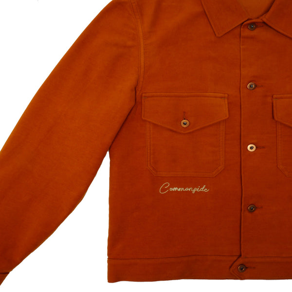 Commonside - Cropped Jacket - Ochre Fustagno