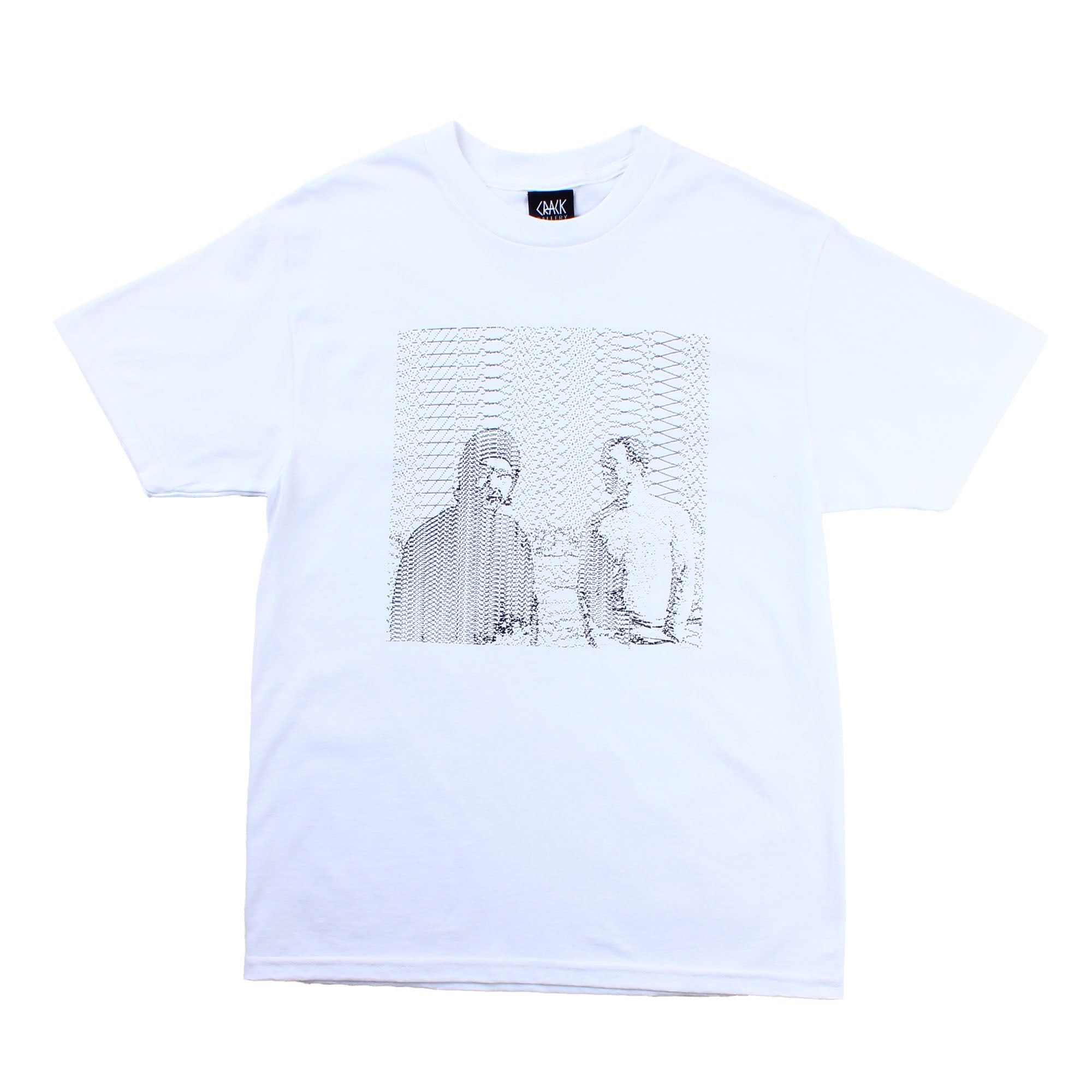 Crack Gallery - Mike & Marcus T-Shirt - White